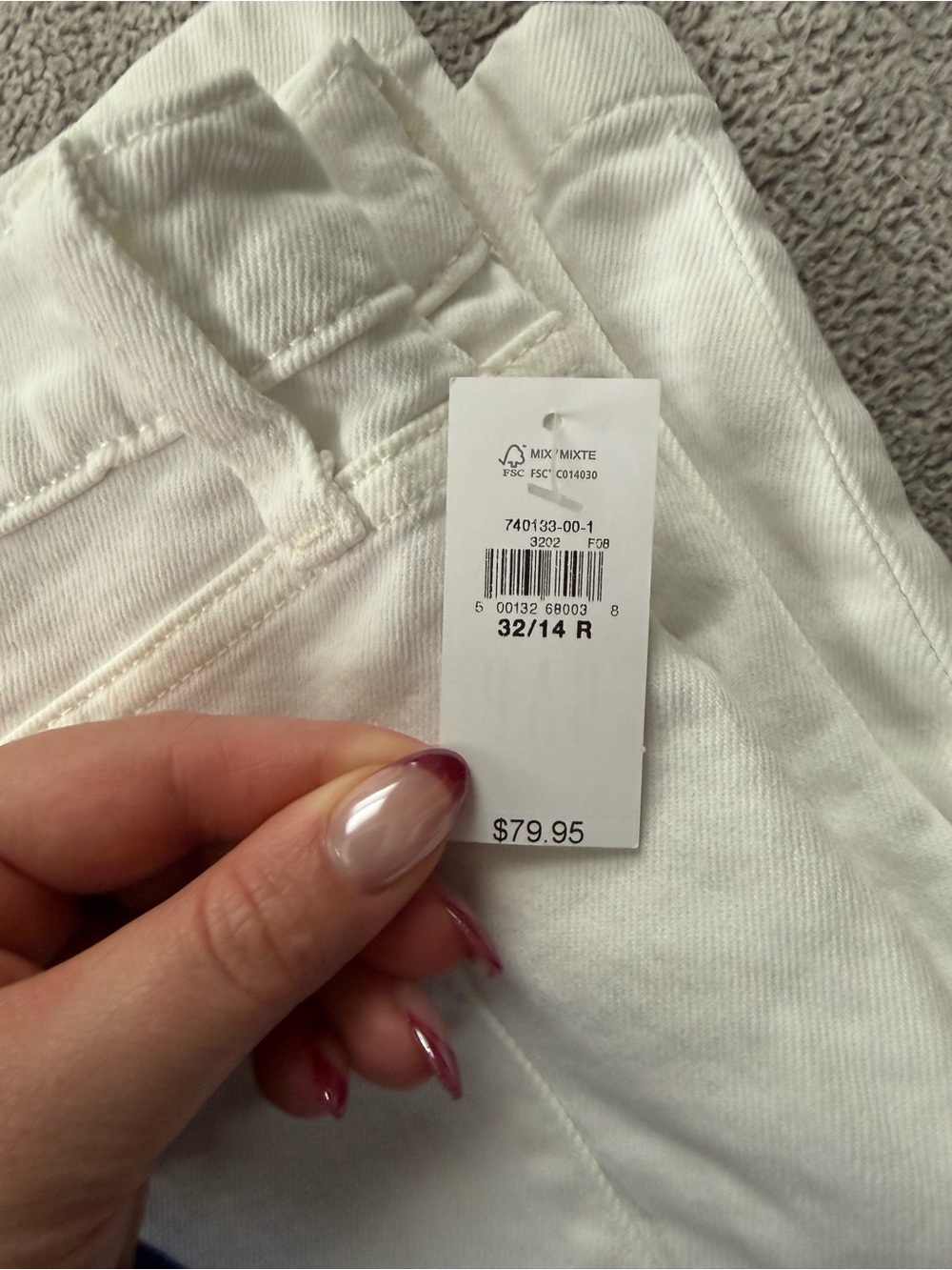 NWT High Rise Stride Wide-Leg Ankle Jeans Gap - Picture 3 of 8